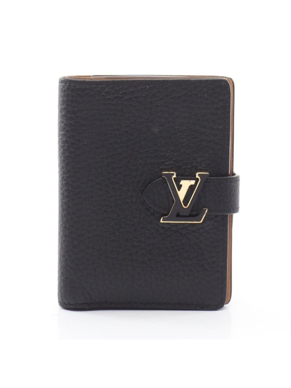 Louis Vuitton Bifold Wallet LV Vertical Compact Noir